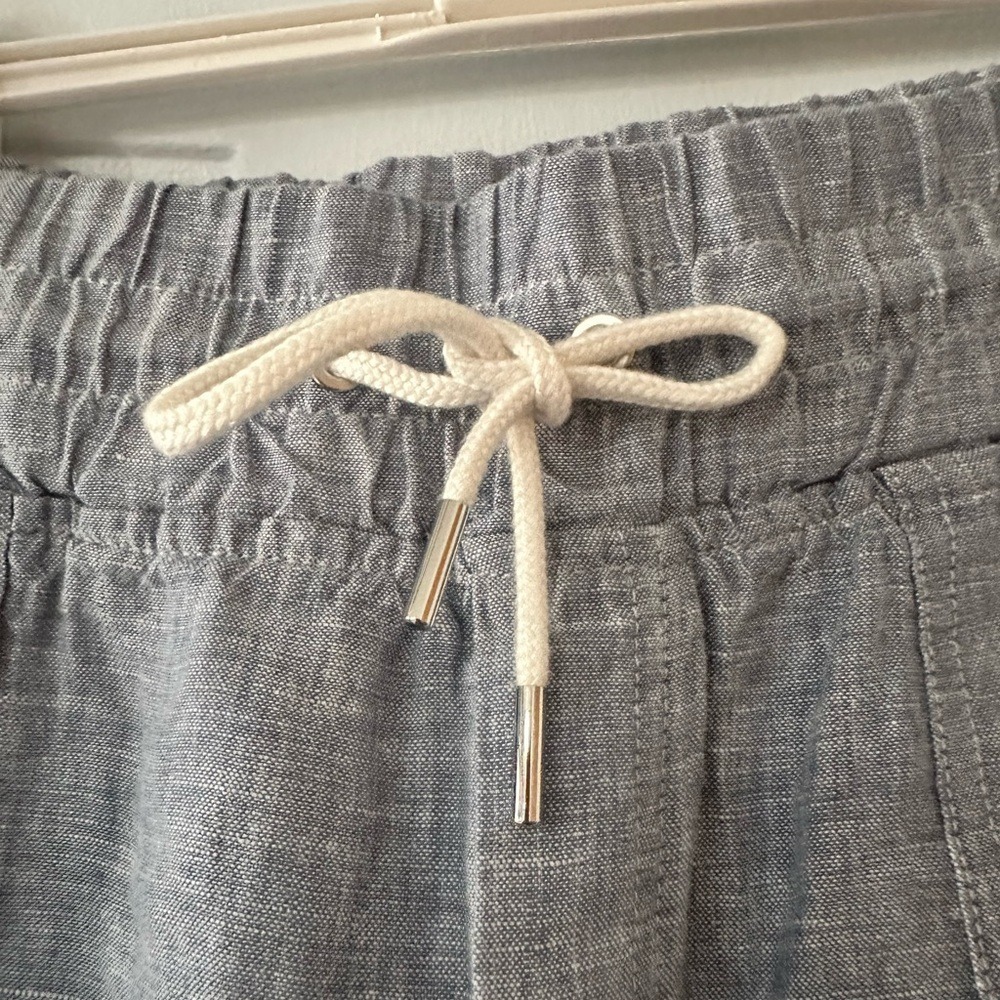 Athleta Cabo 100% Linen Chambray Jogger. Size 14. - Picture 8 of 14